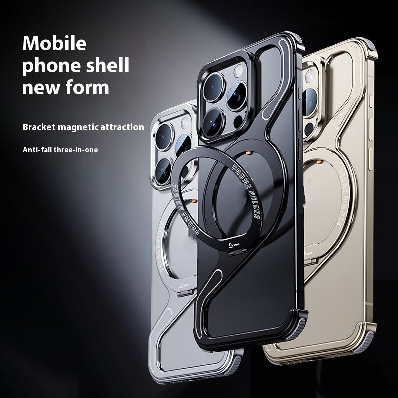 Hot New Items at Buy Center: Z-type Metal Bracket Magnetic Phone Case