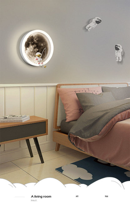 Hot New Items at Buy Center: Internet Celebrity Moon Wall Lamp Modern Minimalist