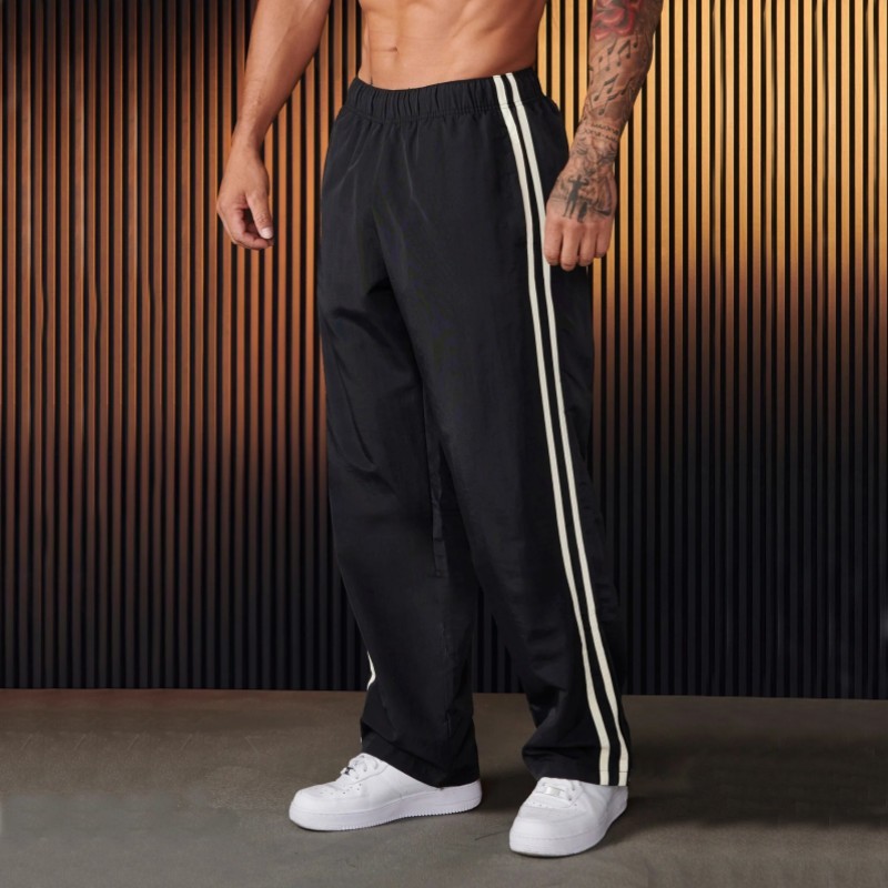 Pantalón deportivo para hombre de tejido recto y secado rápido