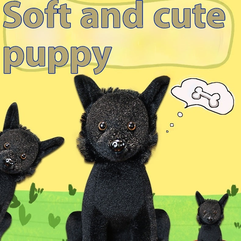 Fresh Arrivals at Buy Center: Creative Little Black Dog Plush Toy Doll