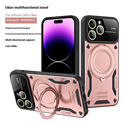 Multifunctional Large Window Magnetic Bracket Phone Case Buy Center