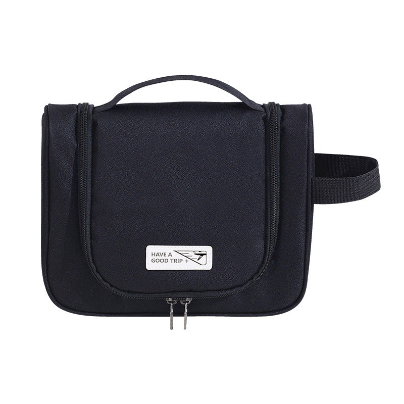 Fresh Arrivals at Buy Center: Large Capacity Portable Toiletry Bag Hung With Hook Black