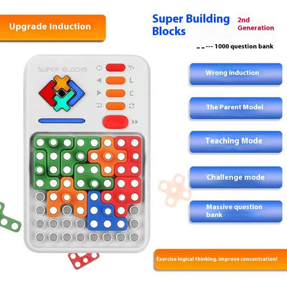 Hot New Arrivals at Buy Center: Magnetic Decompression Electronic Puzzle Educational Children's Toys New Super Building Blocks X200