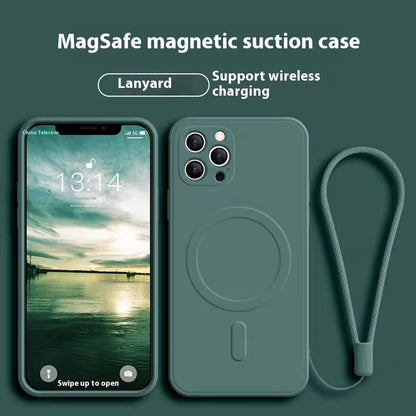 Newly Released at Buy Center: Wireless New Liquid Silicone Magnetic Phone Case