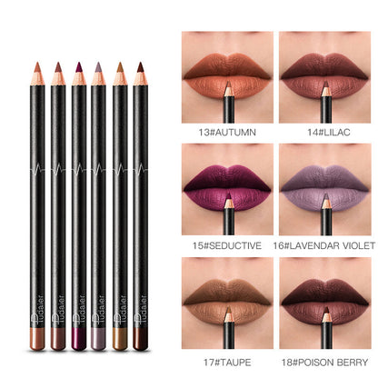 Fresh on the Scene at Buy Center: 36 Color Lip Liner Waterproof Non-smudge Nude Color 3 Style