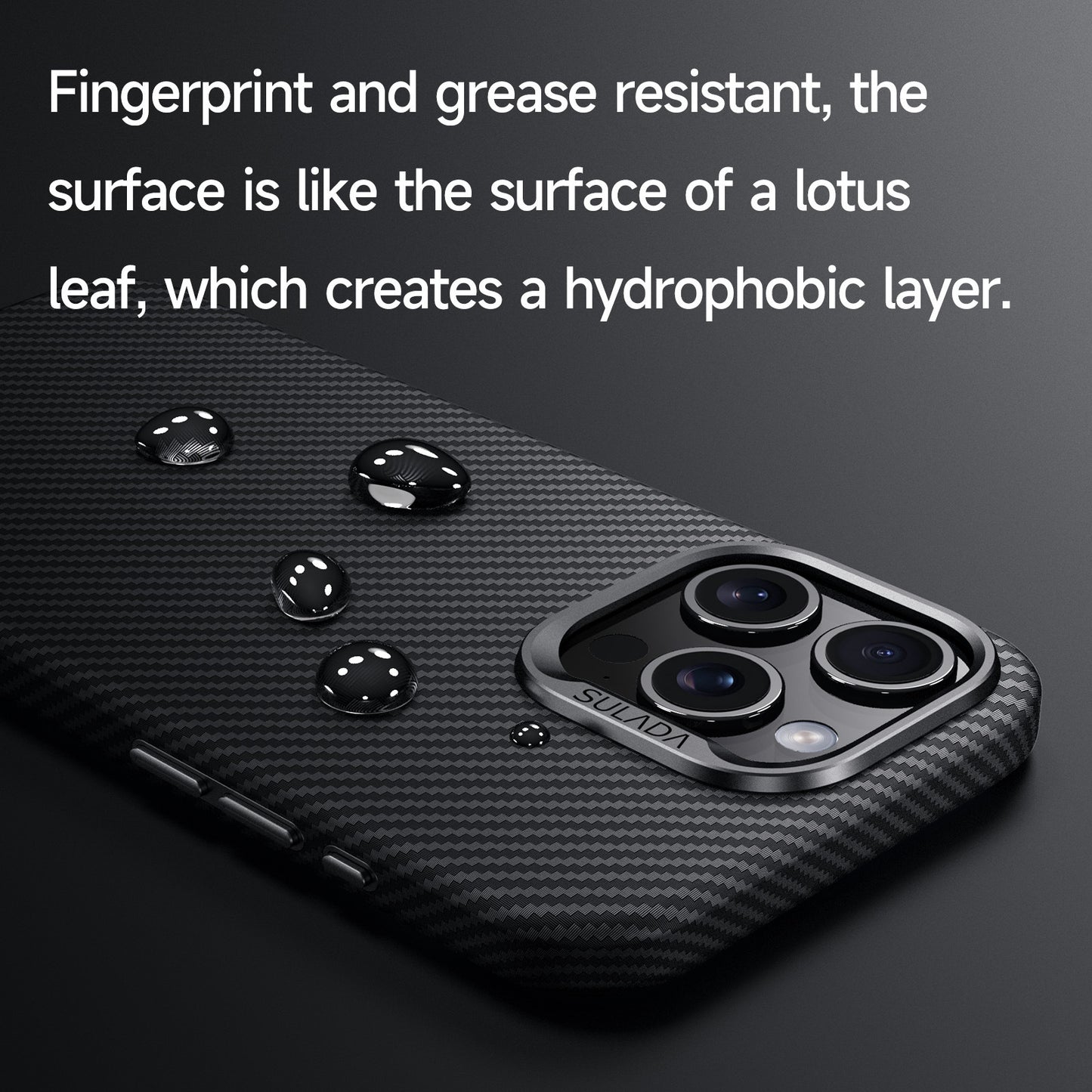 Fresh on the Scene at Buy Center: Carbon Fiber Pattern Magnetic Mobile Phone Gentleman Applicable Protective Cover