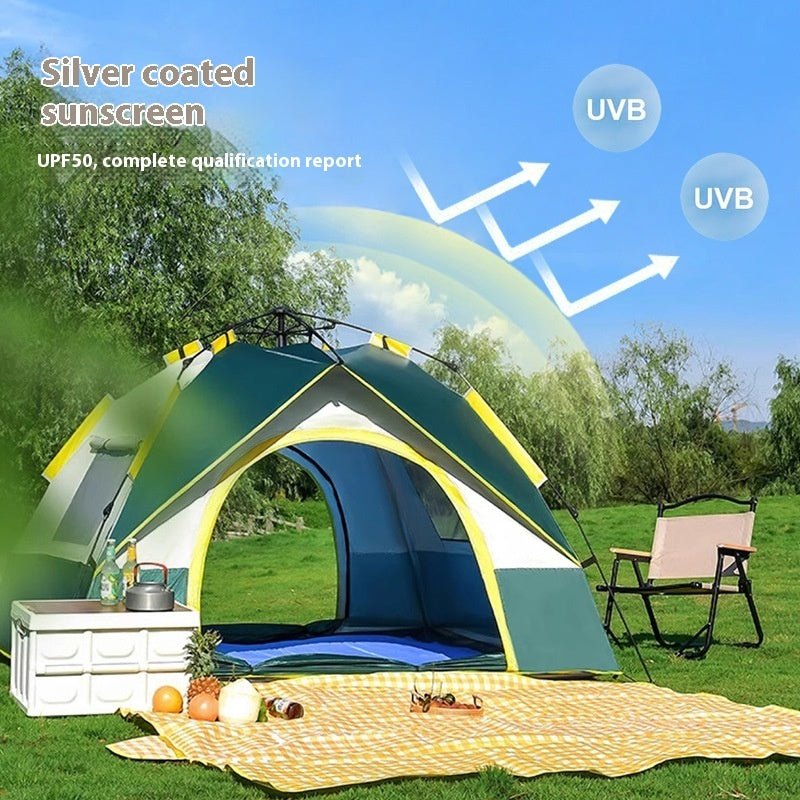 Newly Released at Buy Center: Tent Outdoor Camping 3-4 People Automatic Quickly Open