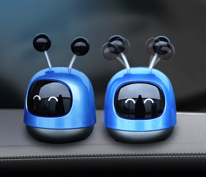 Just Arrived at Buy Center: zCreative Robot Car Aromatherapy Car Vent Perfume Decoration D