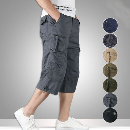 Newly Arrived at Buy Center: Men's Loose Thin Multi-pocket Outdoor Sports And Casual Shorts