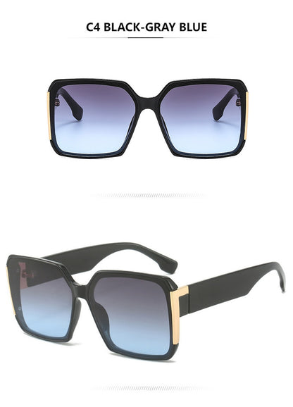 Retro Fashion Outdoor Box Luxury Sunglasses