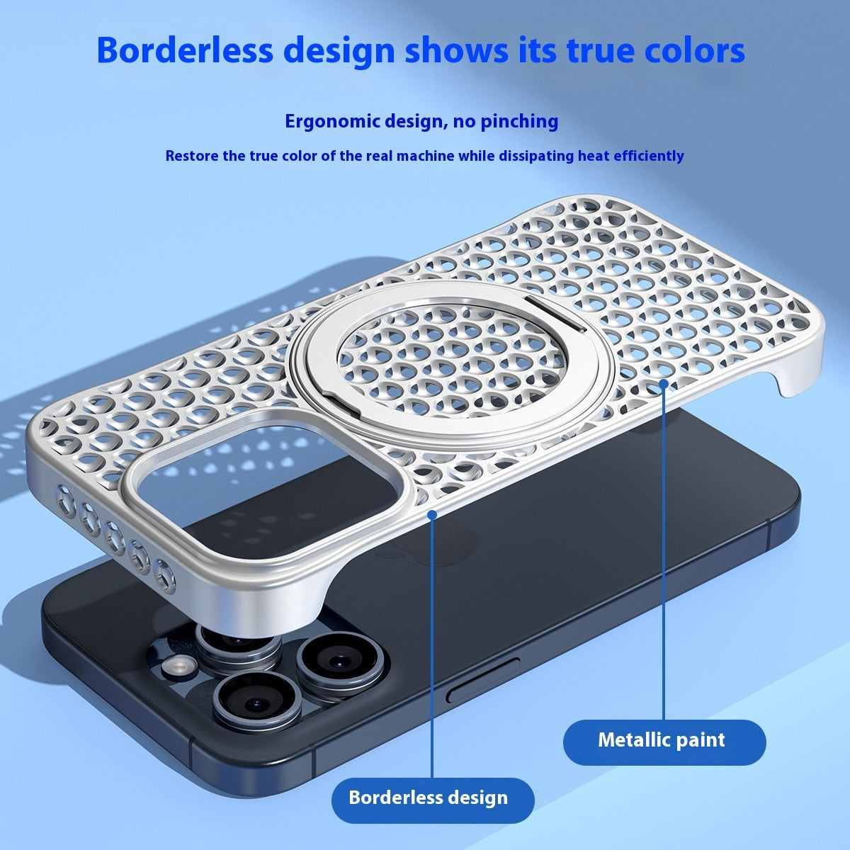 Newly Released at Buy Center: Phone Case Magnetic Suction Frameless Cooling Rotating Bracket