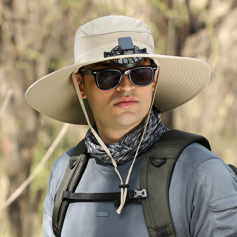 Chapeau de soleil d'extérieur pour homme, chapeau de randonnée, d'escalade, de pêche