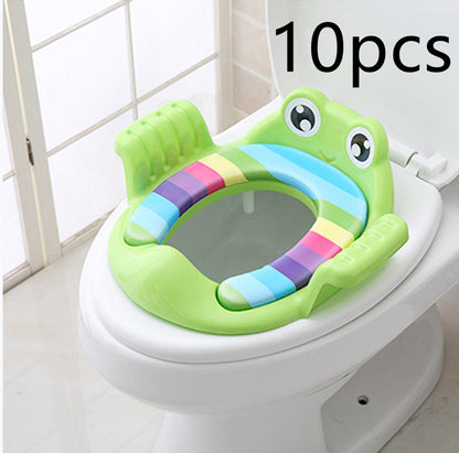 Baby Children Toilet Seat Toilet Green 10pcs