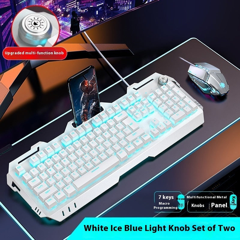 Keyboard Mechanical Feeling Comfortable Knob Game Buy Center