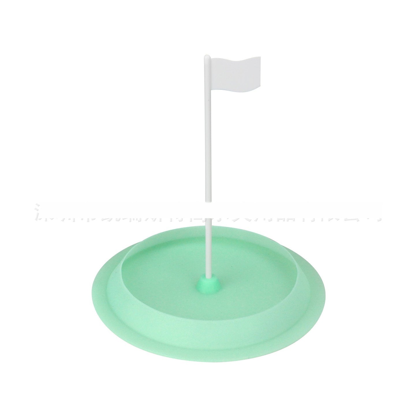 Just Arrived at Buy Center: Silicone Green Putter Plate Indoor Hole Cup Green Diameter 16CM