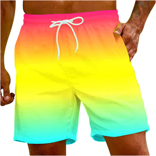 Newly Released at Buy Center: Casual Men's Solid Color Beach Pants