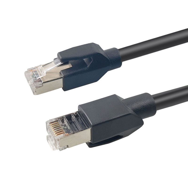 Now Available at Buy Center: Gaorou Super Category 6 Gigabit High-speed Double-shielded Network Cable Black