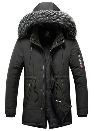 Casual Korean-style Cotton-padded Coat For Men