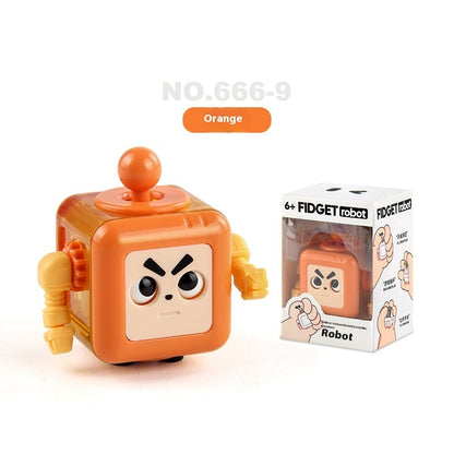 Fresh Arrivals at Buy Center: Pressure Reduction Toy Robot Compressed Decompression Toy Orange Eye Opening 43g