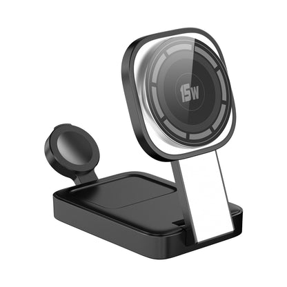 15W Foldable And Portable Three-in-one Wireless Charger Buy Center