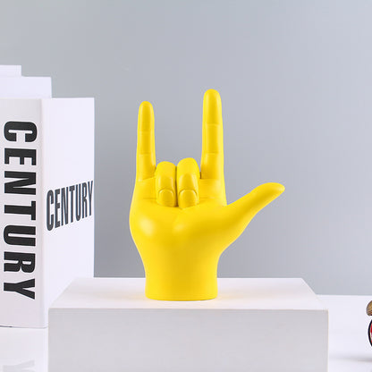 Newly Released at Buy Center: Office Simple Gesture Ornaments Yellow