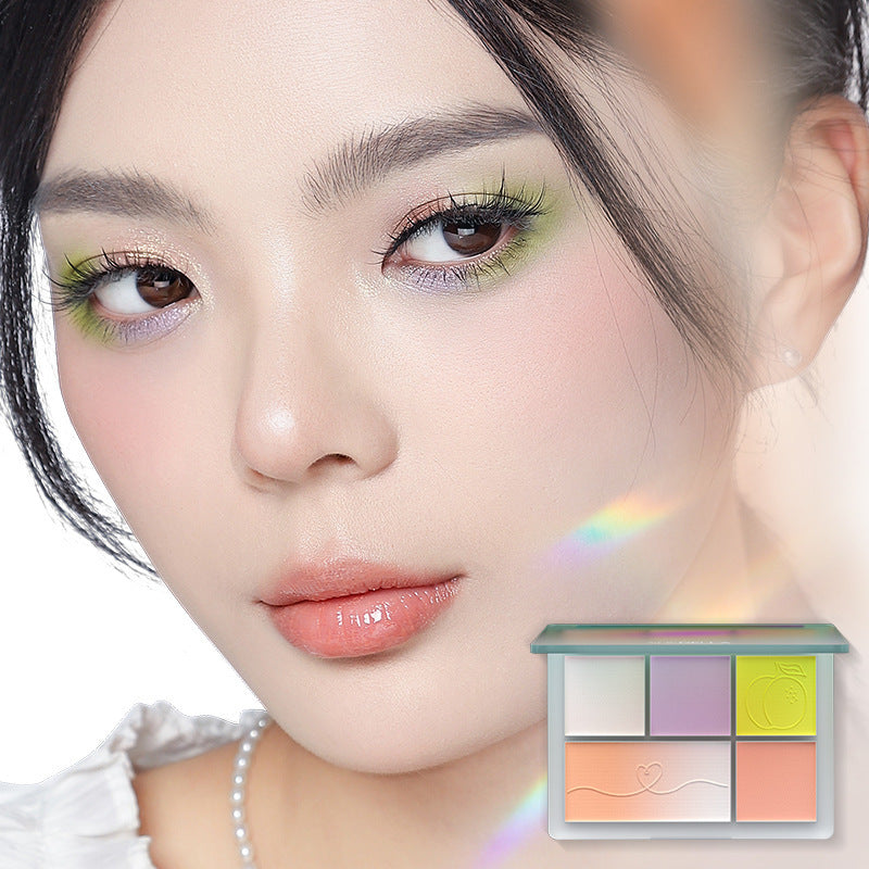 Five-Color Matte Color Eye Shadow Plate Multi-purpose