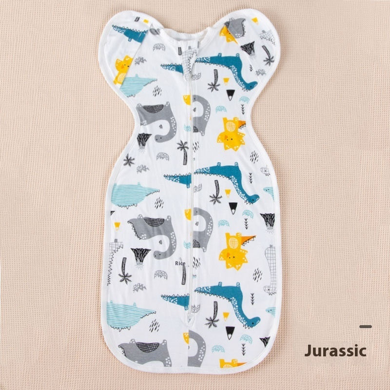 Newborn Baby Surrender Swaddling Summer Spring And Autumn Anti-shock Sleeping Bag Buy Center