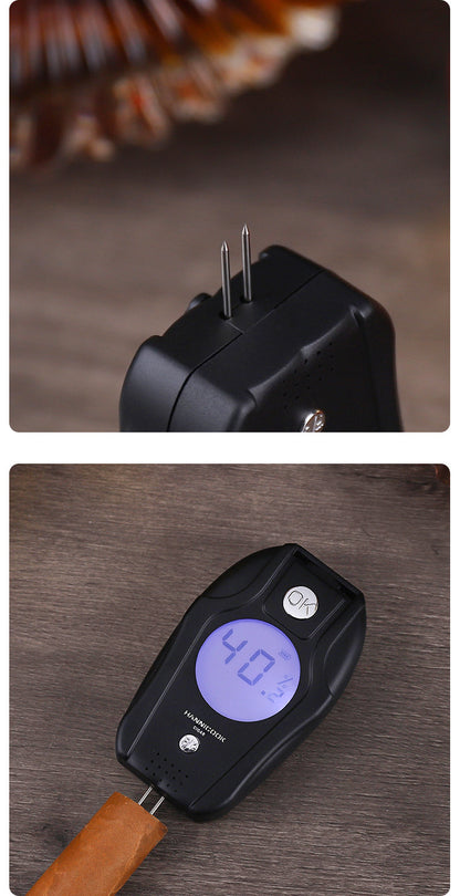 Fresh Arrivals at Buy Center: Electronic Temperature And Humidity Plug-in Cigar Hygrometer