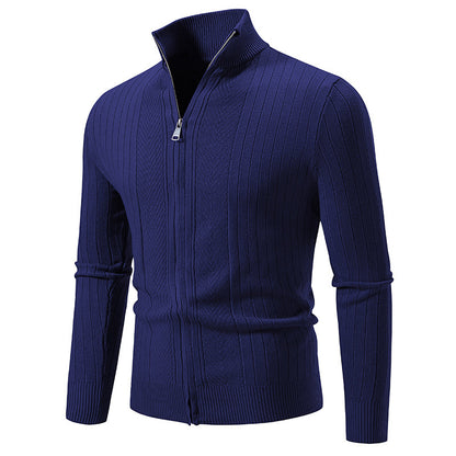 Solid Color Zipper Cardigan Jacket Coat For Men Buy Center