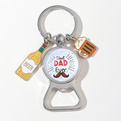 Hot New Items at Buy Center: Creative American Beer Keychain Pendant Bottle Opener Metal 2 Models