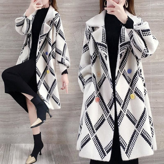 Mid-length Faux Mink Coat Women | Women's Clothing2 | Buy Center