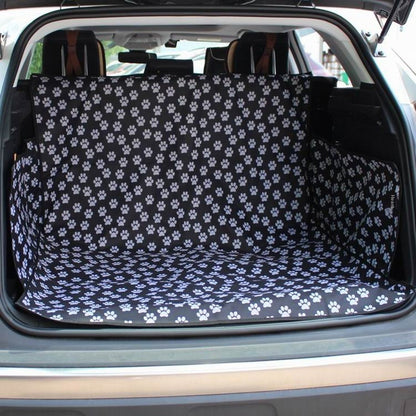 Just Arrived at Buy Center: Oxford Cloth Car Pet Mat Dog Safety Seat Removable Paw Print