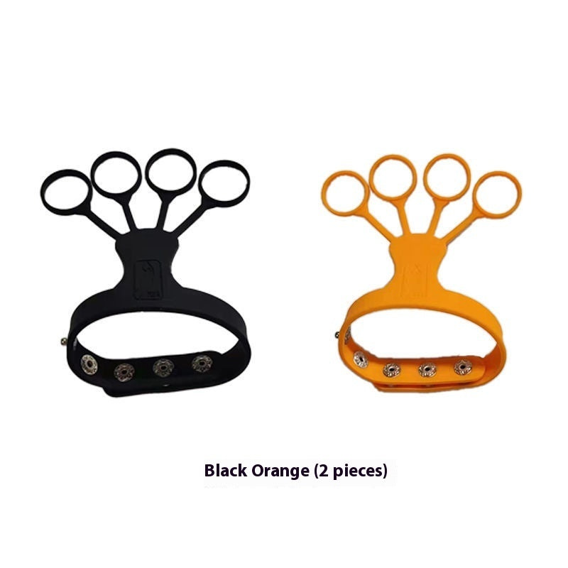 Just Arrived at Buy Center: Shooting Brace Fengshui Ball Points Finger Training Equipment Five Fingers Three Points Shooting 2 Black And Orange