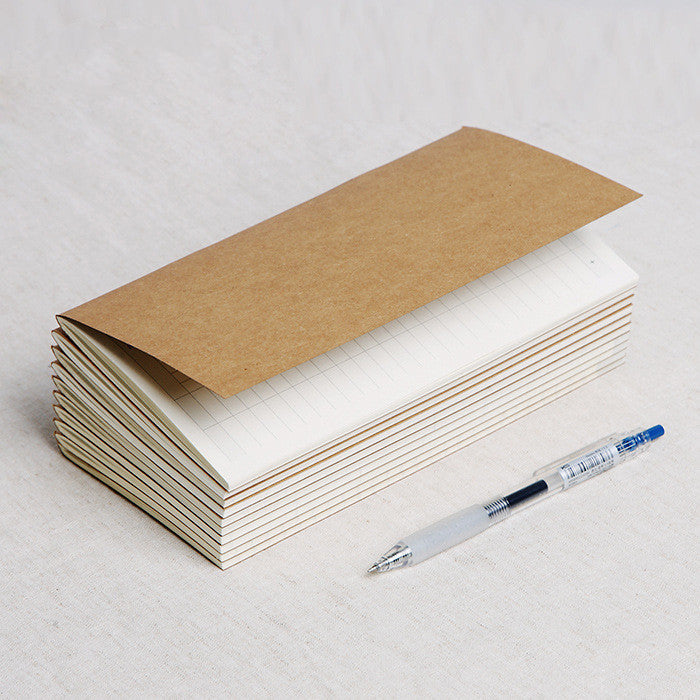 Just Arrived at Buy Center: Travel Cowhide Diary Standard Refill Inner Core