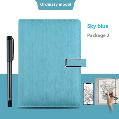 Just Arrived at Buy Center: Handwriting Paper Screen Synchronization Smart Fingerprint Lock Notebook A5 Color9