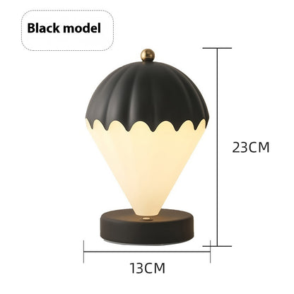 New Hot Air Balloon Light Bedroom Bedside Decoration Table Lamp Black