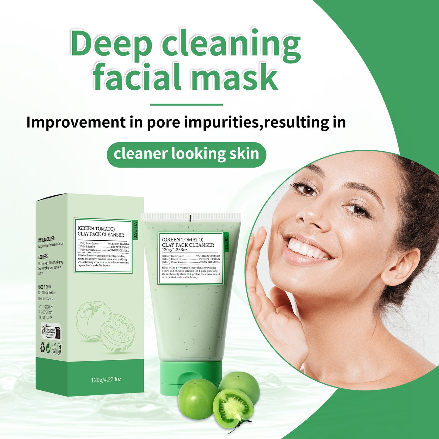 Buy Center Handpicked: 120g Gentle Cleansing Mask Pore Acne Cleanser