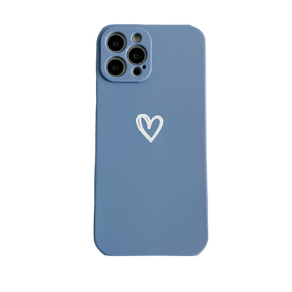 Fresh Arrivals at Buy Center: Simple Love Fine Hole Soft Shell Straight Edge Phone Case