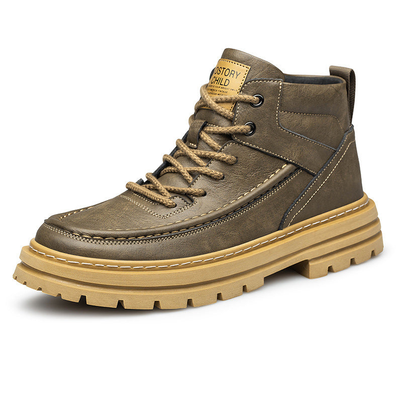 Men's High-top Martin Outdoor Workwear Boots Buy Center