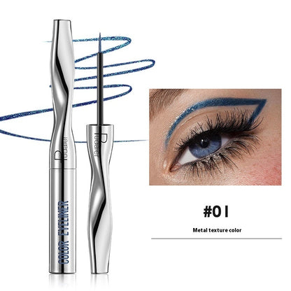 Buy Center Handpicked- Color Eyeliner Makeup Waterproof Quick-drying Very Fine 24 Colors 01Color