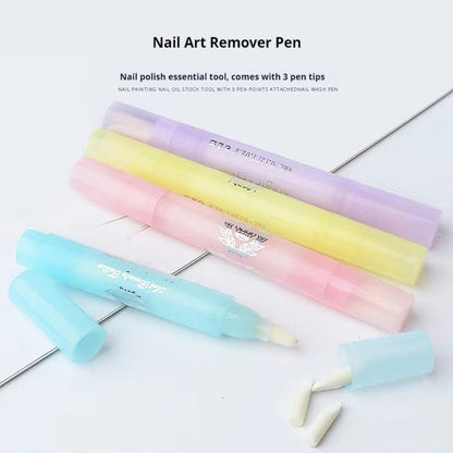 New Manicure Implement Polish Remove Pencil Cleaning Finger Edge Modifier Pen Nail Art Edge Correction