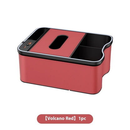 New at Buy Center: Armrest Multifunctional Storage Box Volcano Red