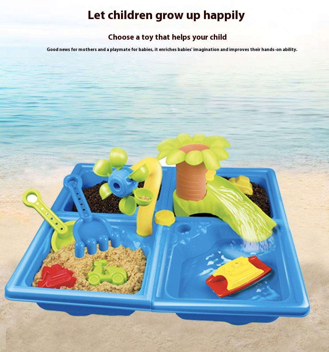 Fresh on the Scene at Buy Center: Children's Sand Table Play Table For Playing With Water And Sand Beach Toys