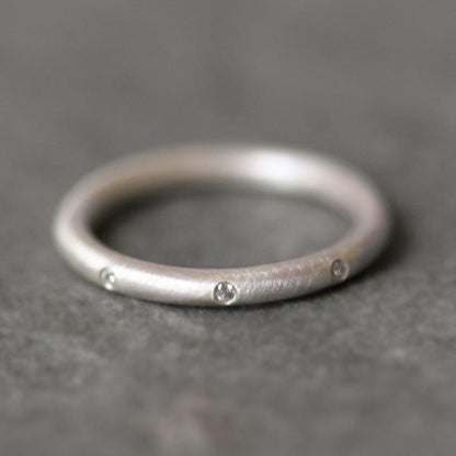 Alloy Diamond-studded Ring Couple Handmade And Simple | Jewelry & Watches3 | Buy Center