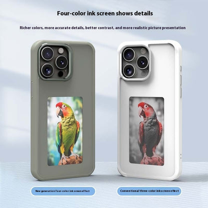 Newly Released at Buy Center: Projection Screen Four Colors E-ink Screen Phone Case