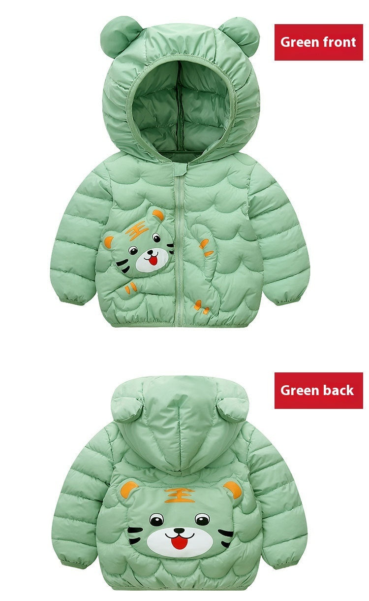 Fresh on the Scene at Buy Center: Children's Lightweight Down Jacket Cotton Clothes Cartoon