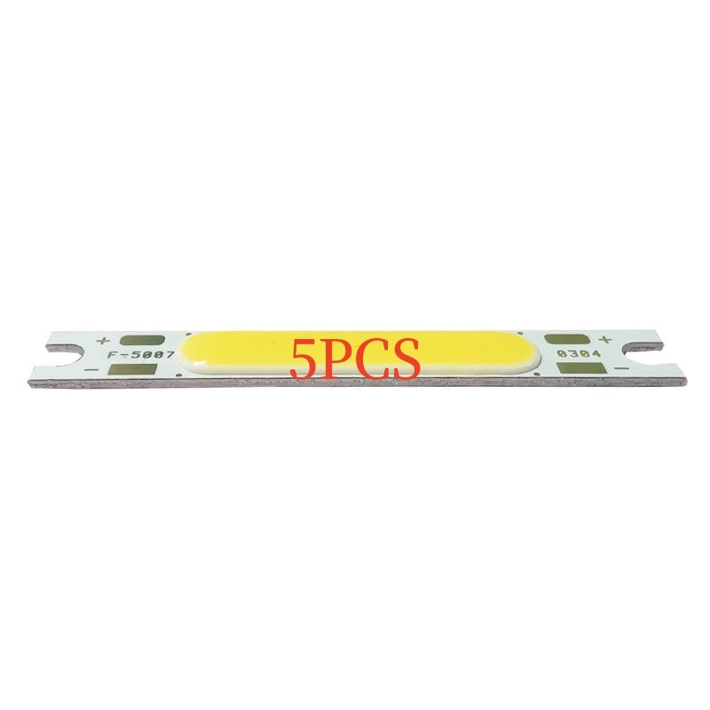 Newly Arrived at Buy Center: 3to5Wcob Surface Light Source High-power Long Cob Lamp Beads 5PCS