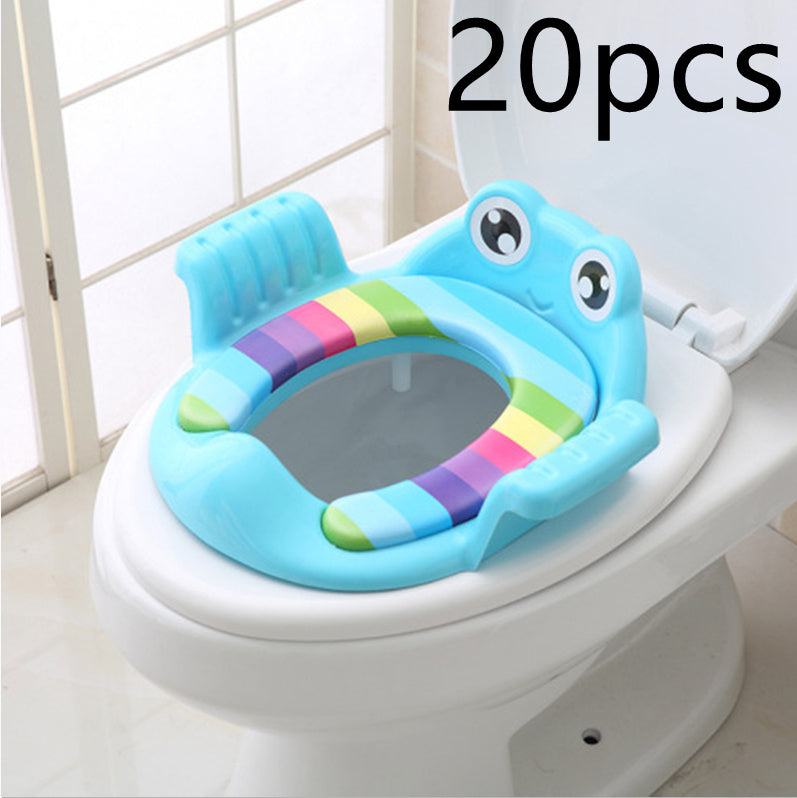 Baby Children Toilet Seat Toilet Blue 20pcs