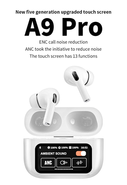 Fresh on the Scene at Buy Center: Wireless Earbuds Bluetooth 5.3 - ENC Noise Cancelling In-Ear Earbuds With Wireless Charging Case LED Display Deep Bass Earphones Headset With Built-in Mic Fifth Generation