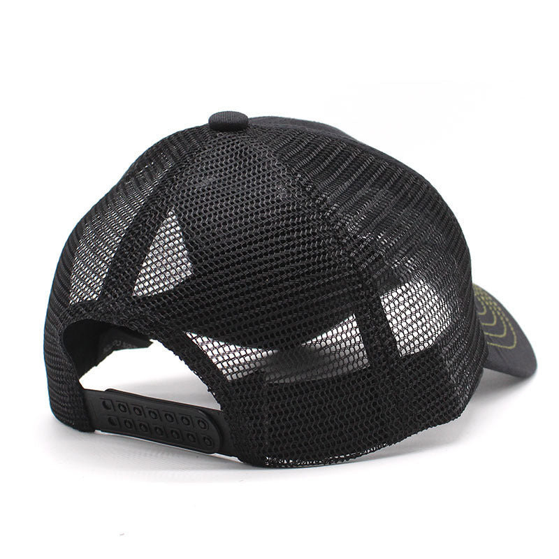 Newly Released at Buy Center: Men's Outdoor Camouflage Mesh Cap Embroidered Hat